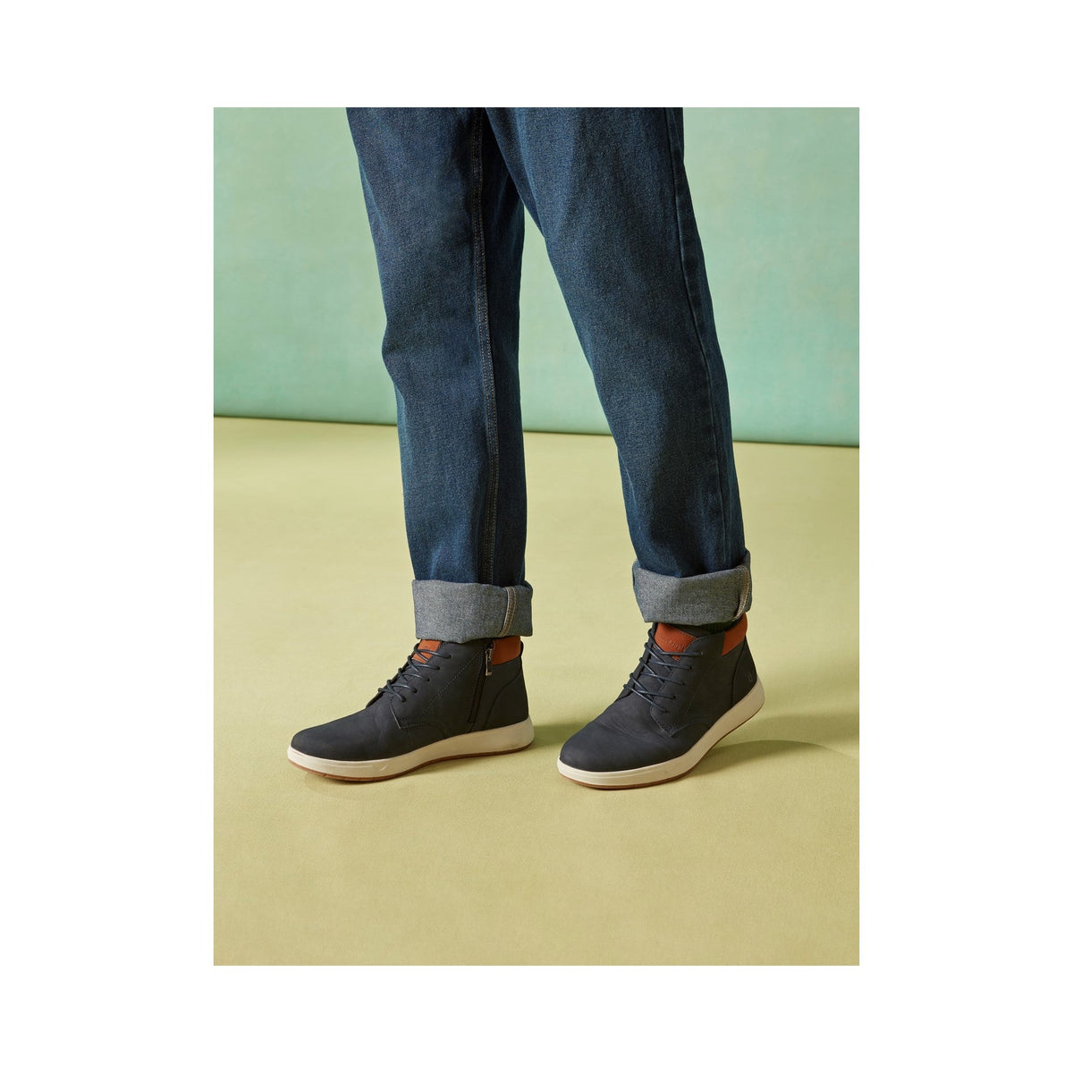 Hush Puppies Bronko Chukka Boot Mens - Navy - Image 5