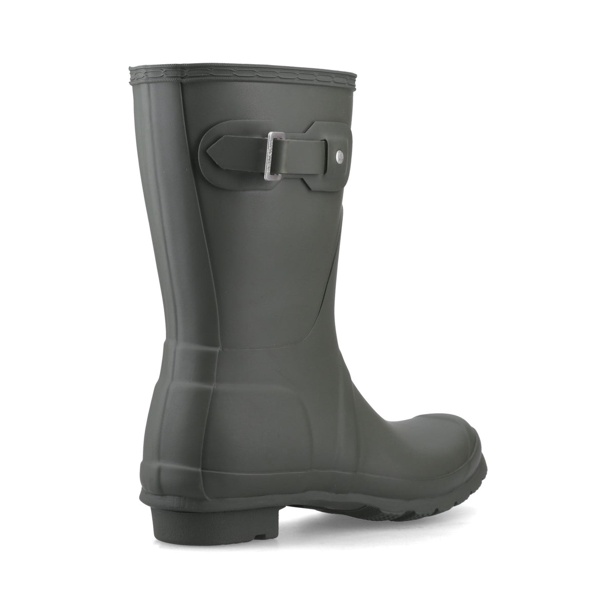 Hunter Original Short Boot Womens - Dark Olive - Image 2