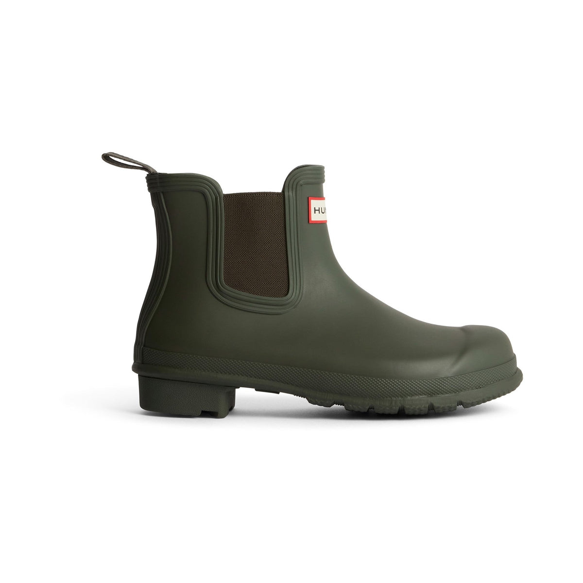 Hunter Original Chelsea Womens Boot - Dark Olive - Image 4