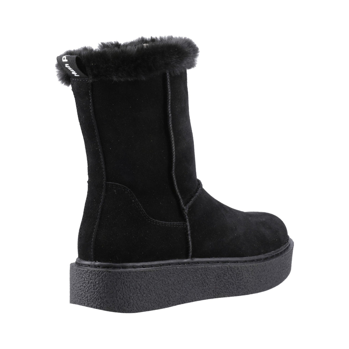 Hush Puppies Becca Mid Boot Womens - Black - Image 2