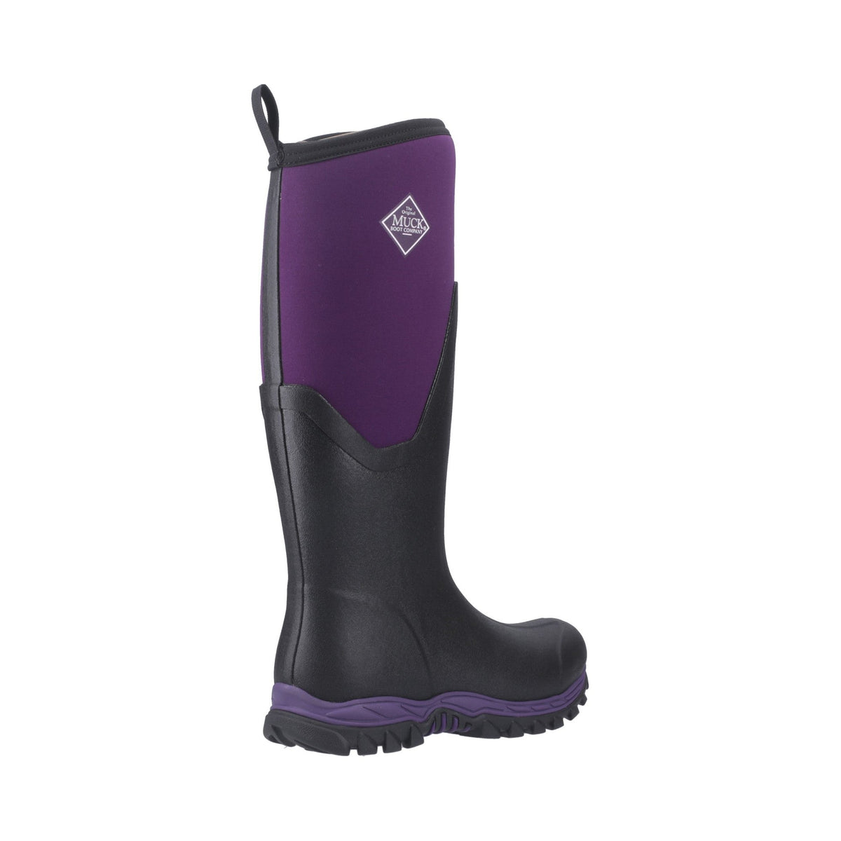 Muck Boots Arctic Sport II Tall Wellington Womens - Black/Acai - Image 2