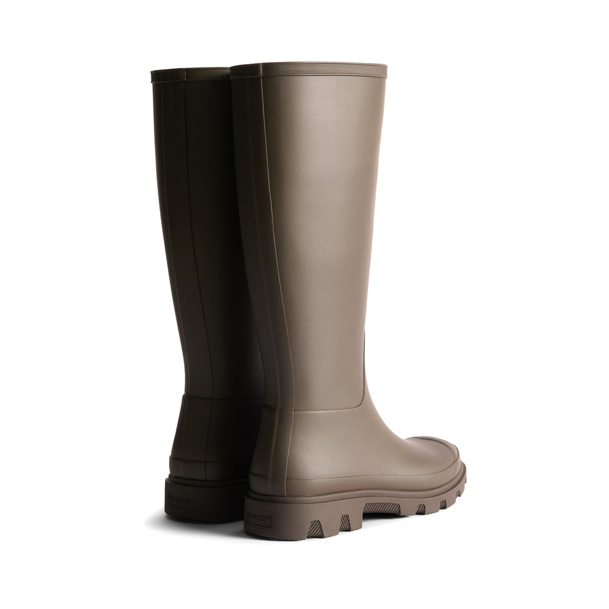 Hunter Downpour Tall Boot Mens - Chocolate Brown - Image 2