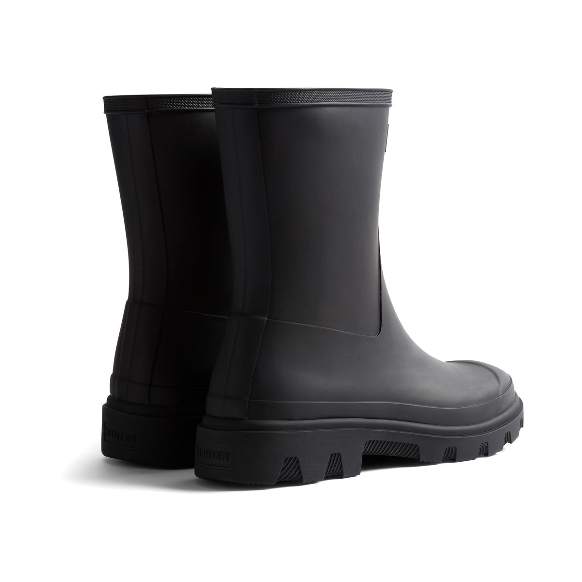 Hunter Downpour Short Boot Womens - Black - Image 2