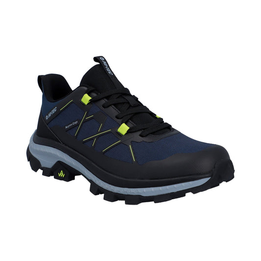 Hi-Tec AWW Infuse Low WP Hiker Mens Shoes - Black/Spellbound/Acid Lime
