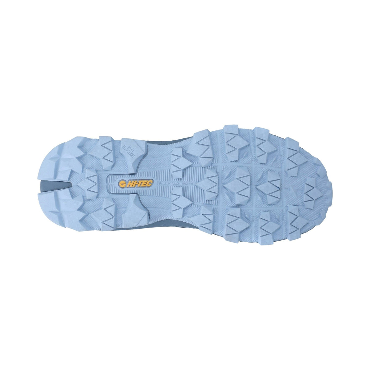 Hi-Tec AWW Infuse Low WP Hiker Womens Shoes - Blue Fog/Flintstone/Banana - Image 4