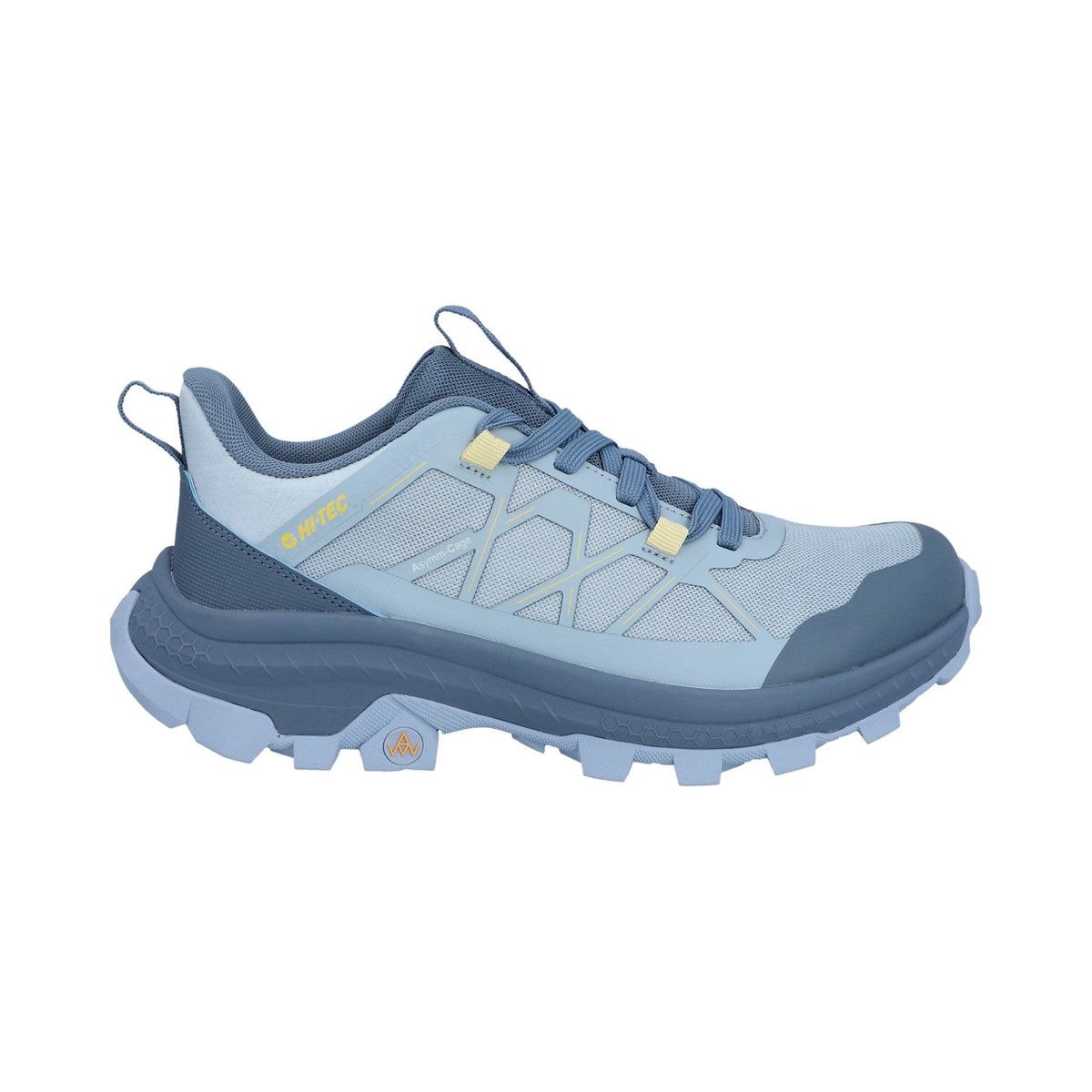 Hi-Tec AWW Infuse Low WP Hiker Womens Shoes - Blue Fog/Flintstone/Banana - Image 5