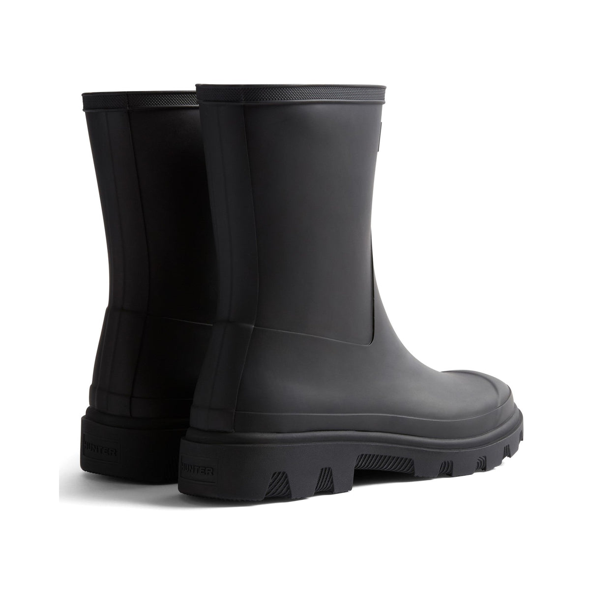 Hunter Unisex Downpour Short Boot Mens - Black - Image 2