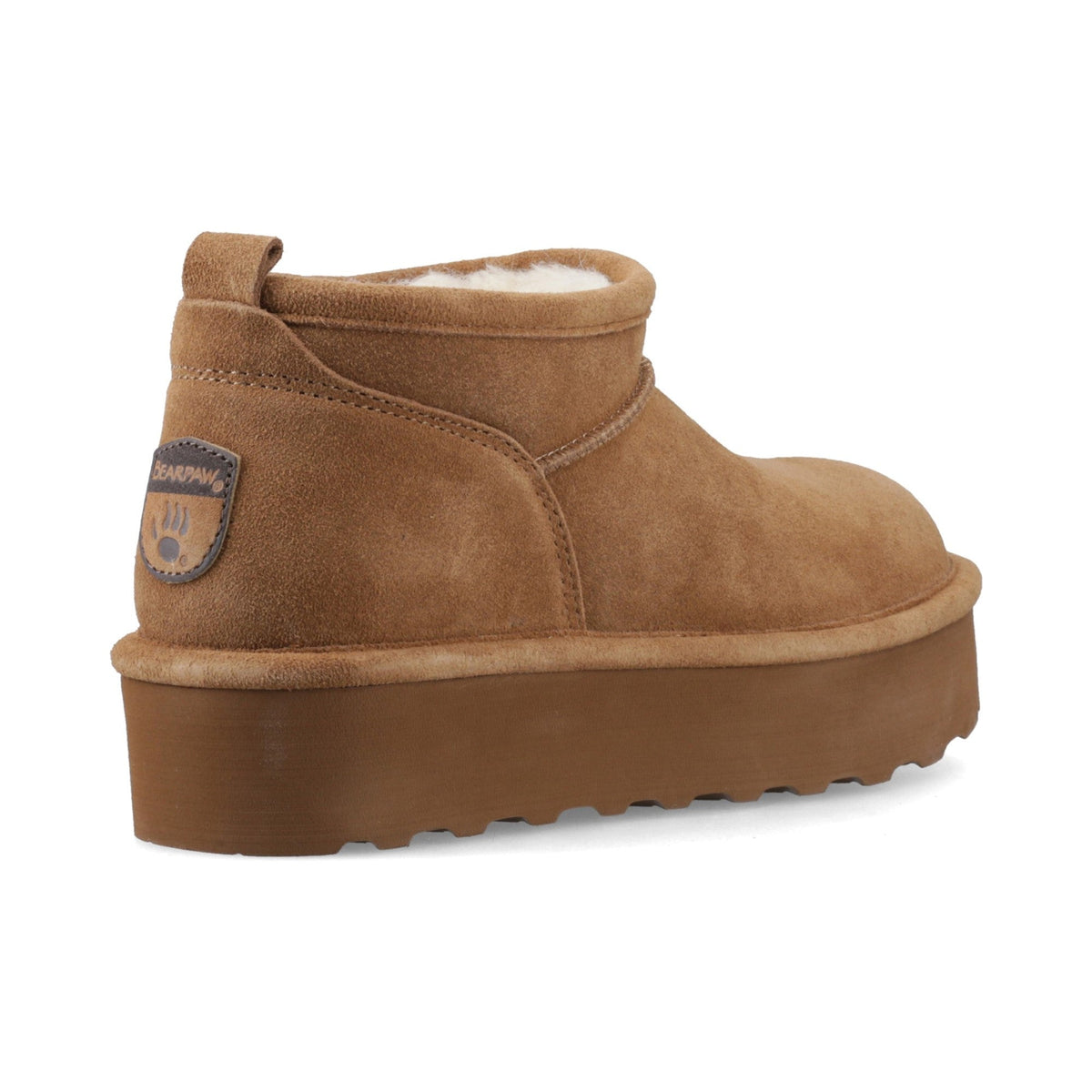 Bearpaw Retro Super Shorty Womens Ankle Boots - Hickory - Image 2
