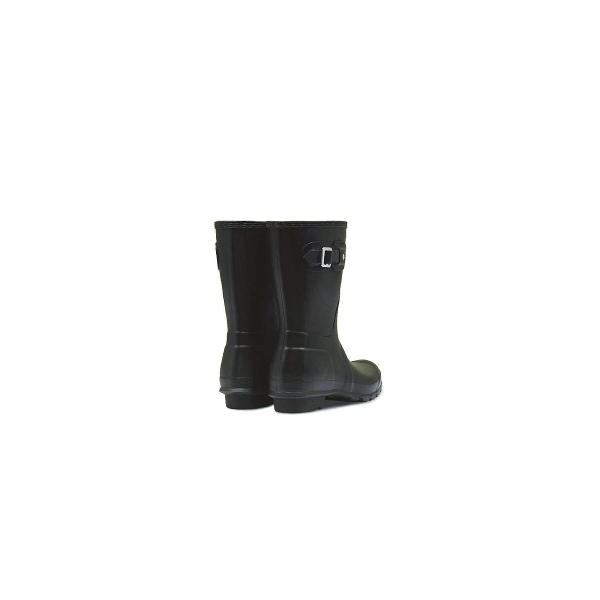 Hunter Original Short Womens Wellington Boots - Black - Image 3