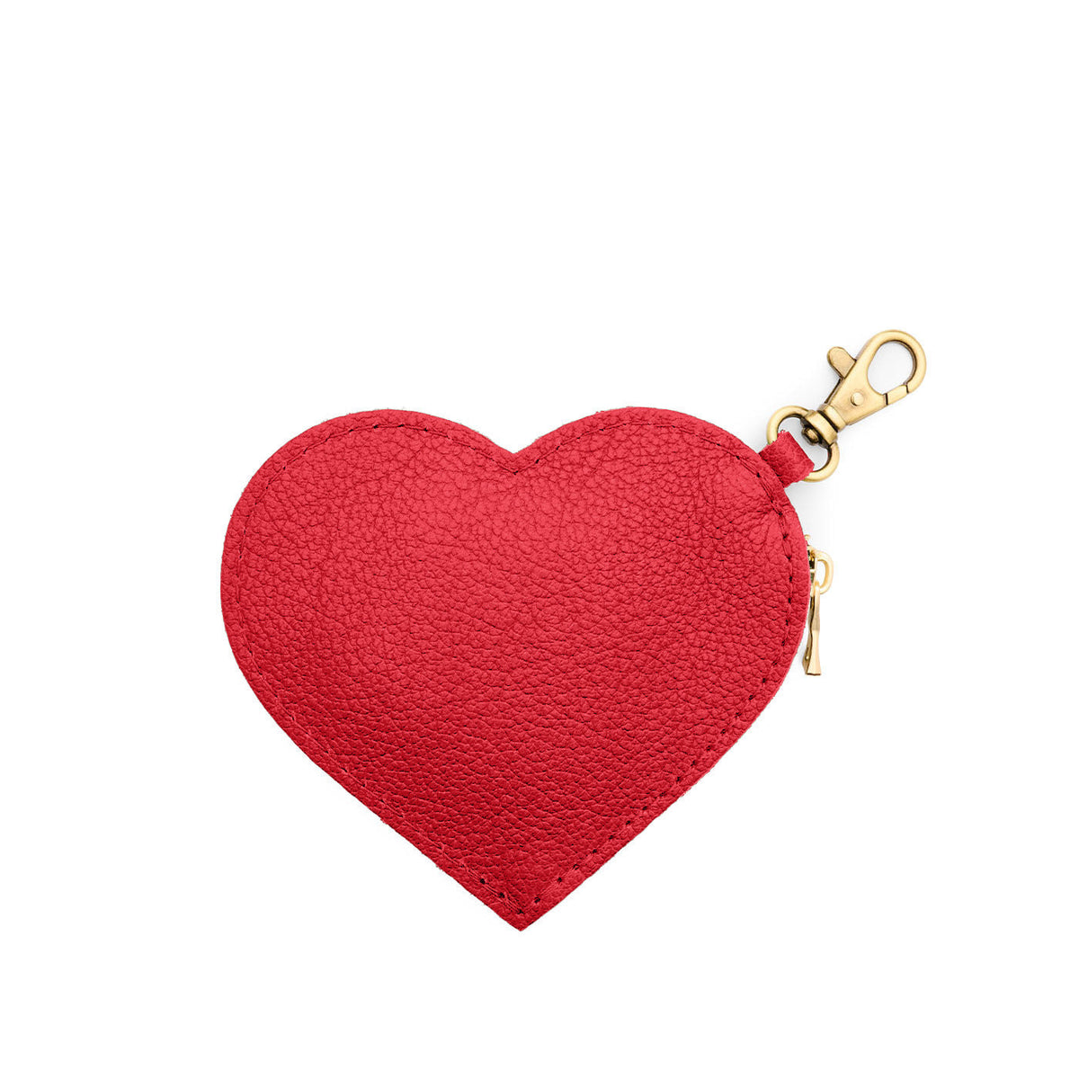 Heart Pouch - Cherry