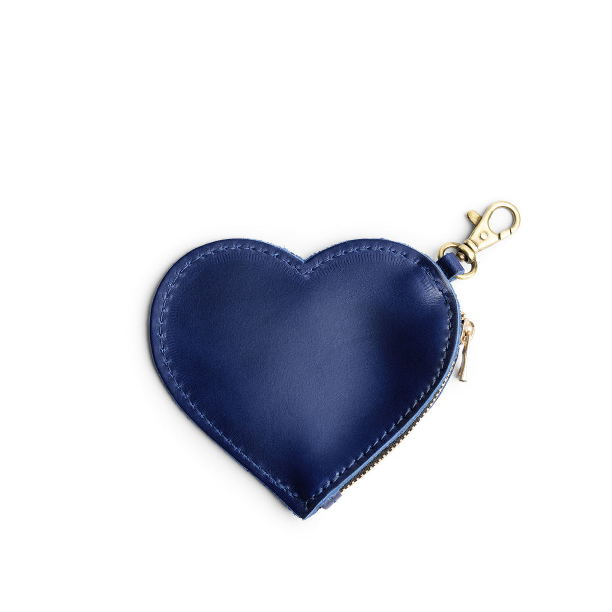 Heart Pouch - Cowboy Blue
