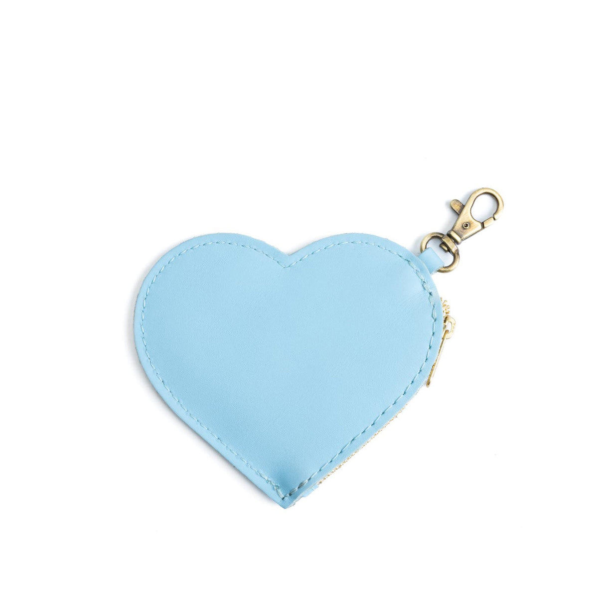 Heart Pouch - Glacial Blue
