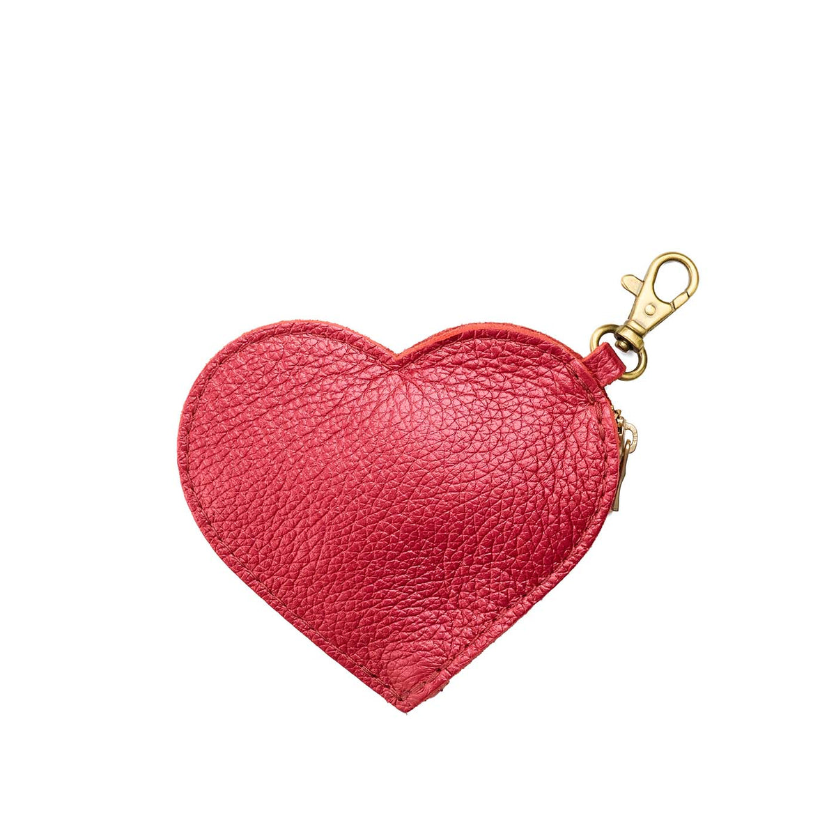 Heart Pouch - Reba Red