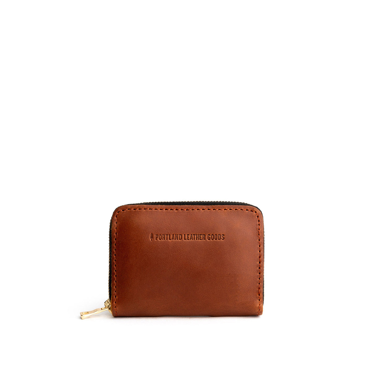 Small Zip Wallet - Honey