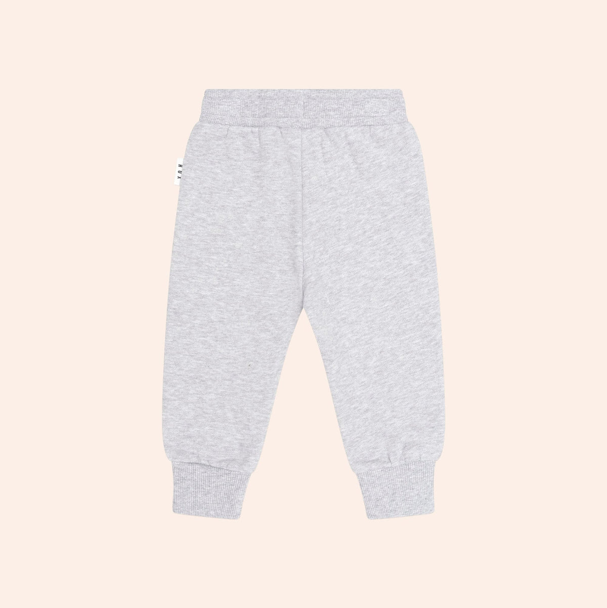 Huxbaby Furry Huxbear Sweatpant – Grey Marle, 3-6M - Image 2