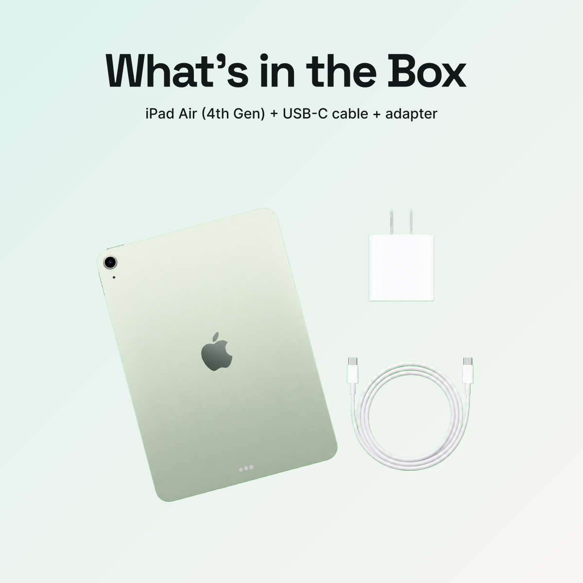iPad Air 10.9" (4th Gen, 2020) 64GB - Green (Wi-Fi) - Image 4
