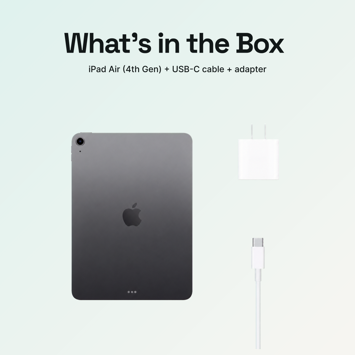 iPad Air 10.9" (4th Gen, 2020) 256GB - Space Gray (Wi-Fi) - Image 4