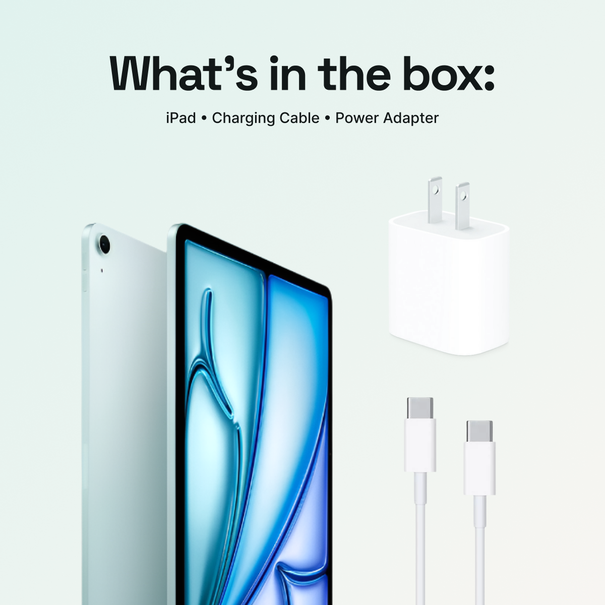iPad Air 13" (M3, 2025) 128GB - Blue (Wi-Fi + Cellular) - Image 4