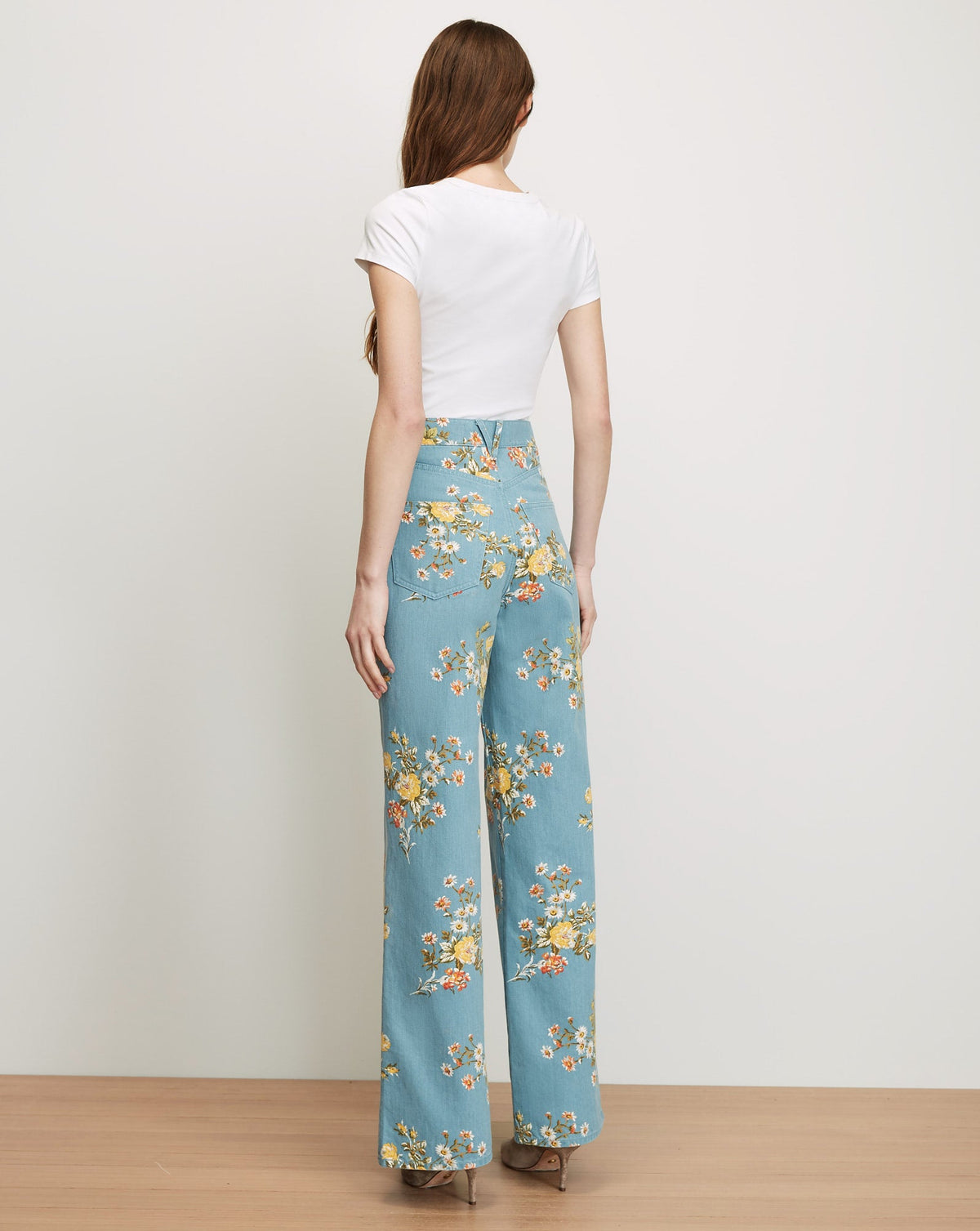 Taylor Floral Wide-Leg Jean - Image 5
