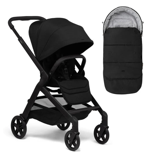 Joolz Hub2 Stroller + Footmuff Bundle - Space Black