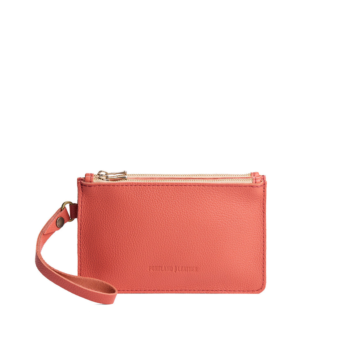 Zip-Zap Duo Wristlet - Coral