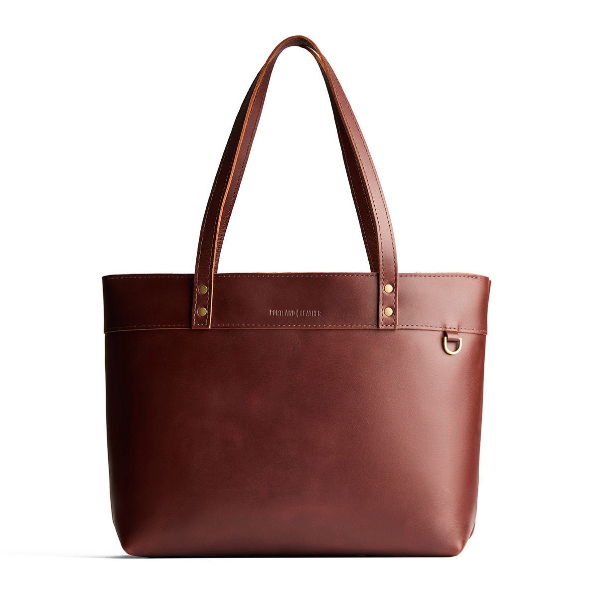 'Almost Perfect' Montana Tote - Cognac / Large / Zipper