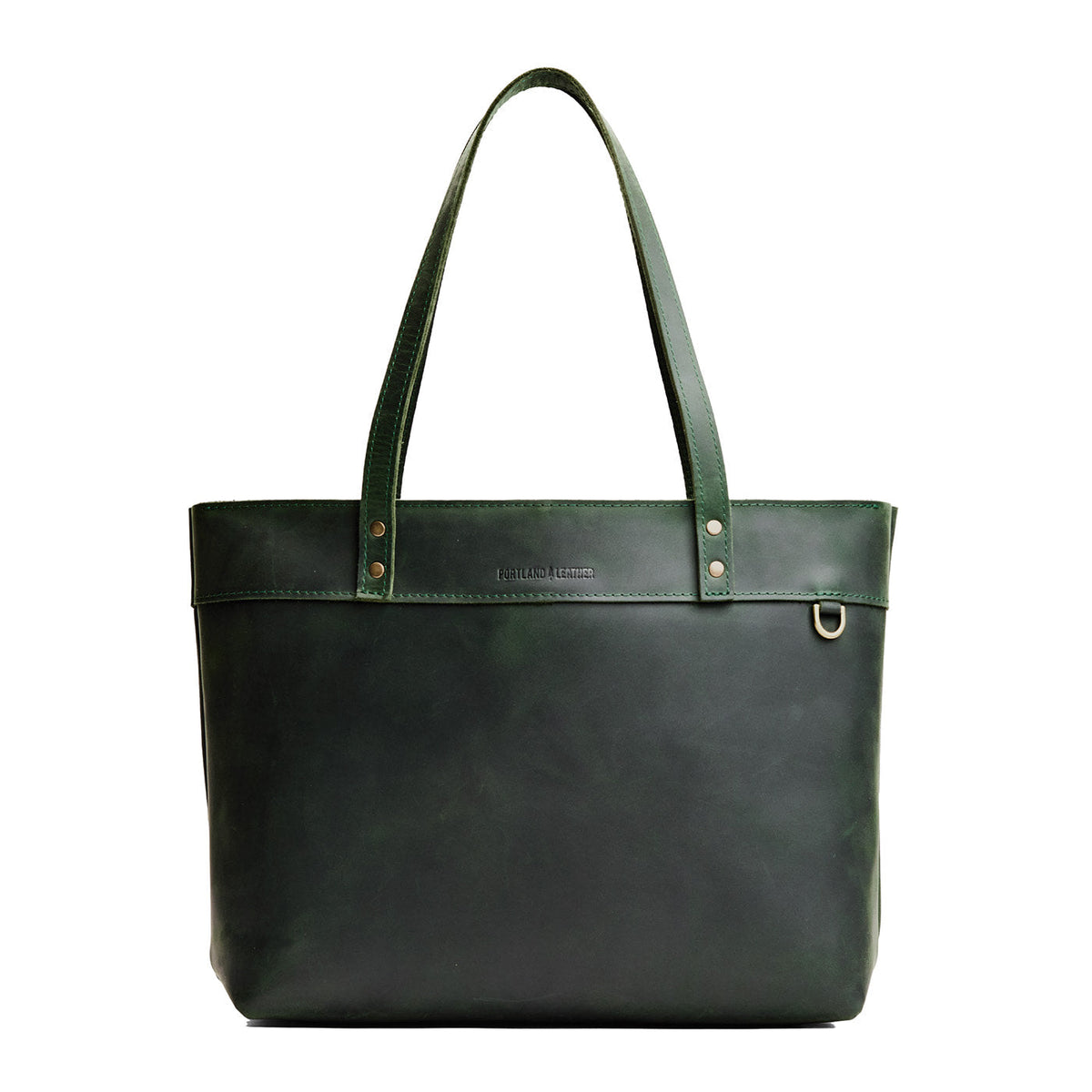 'Almost Perfect' Montana Tote - Evergreen / Large / Zipper