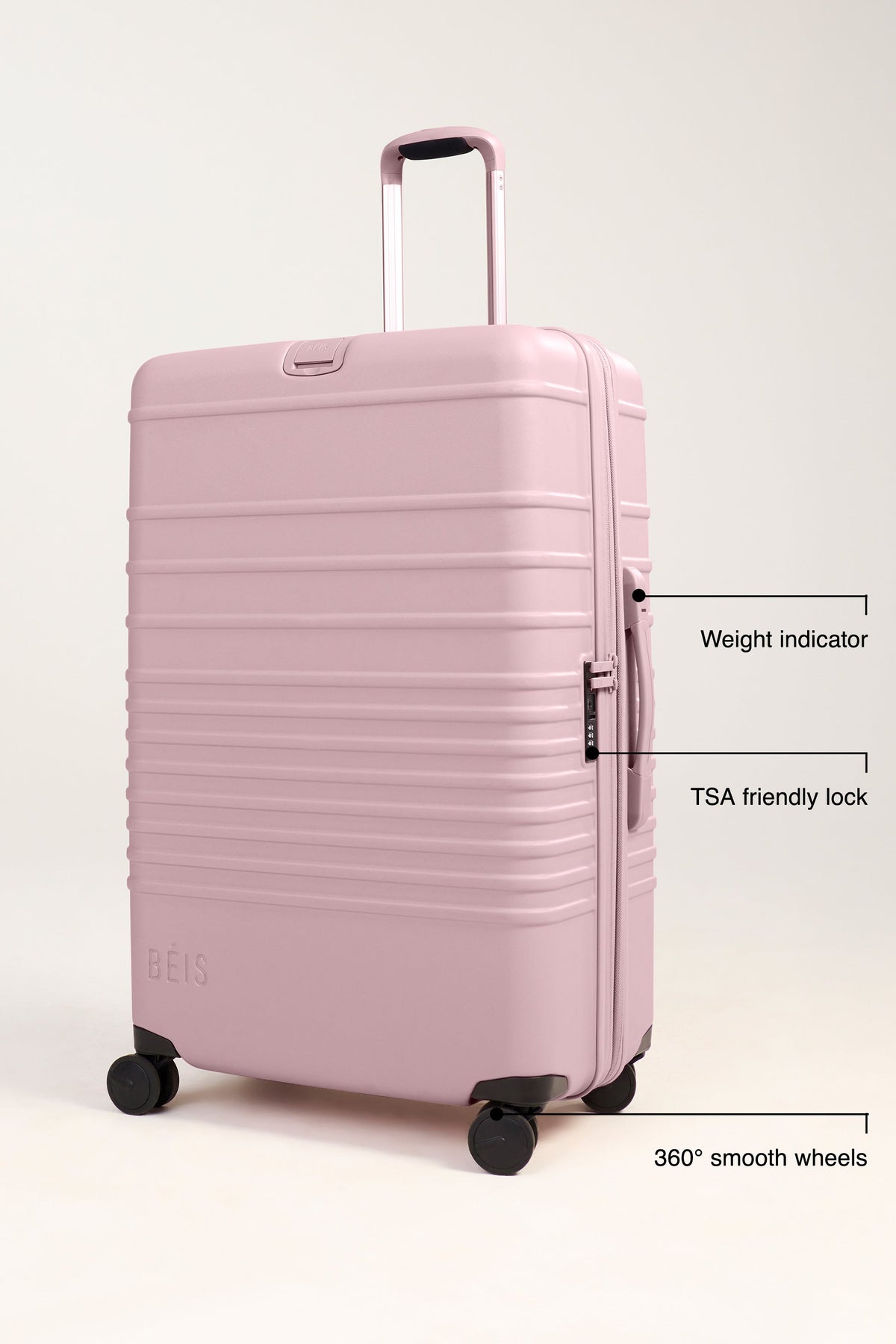 The Large Check-In Roller in Atlas Pink - Image 2