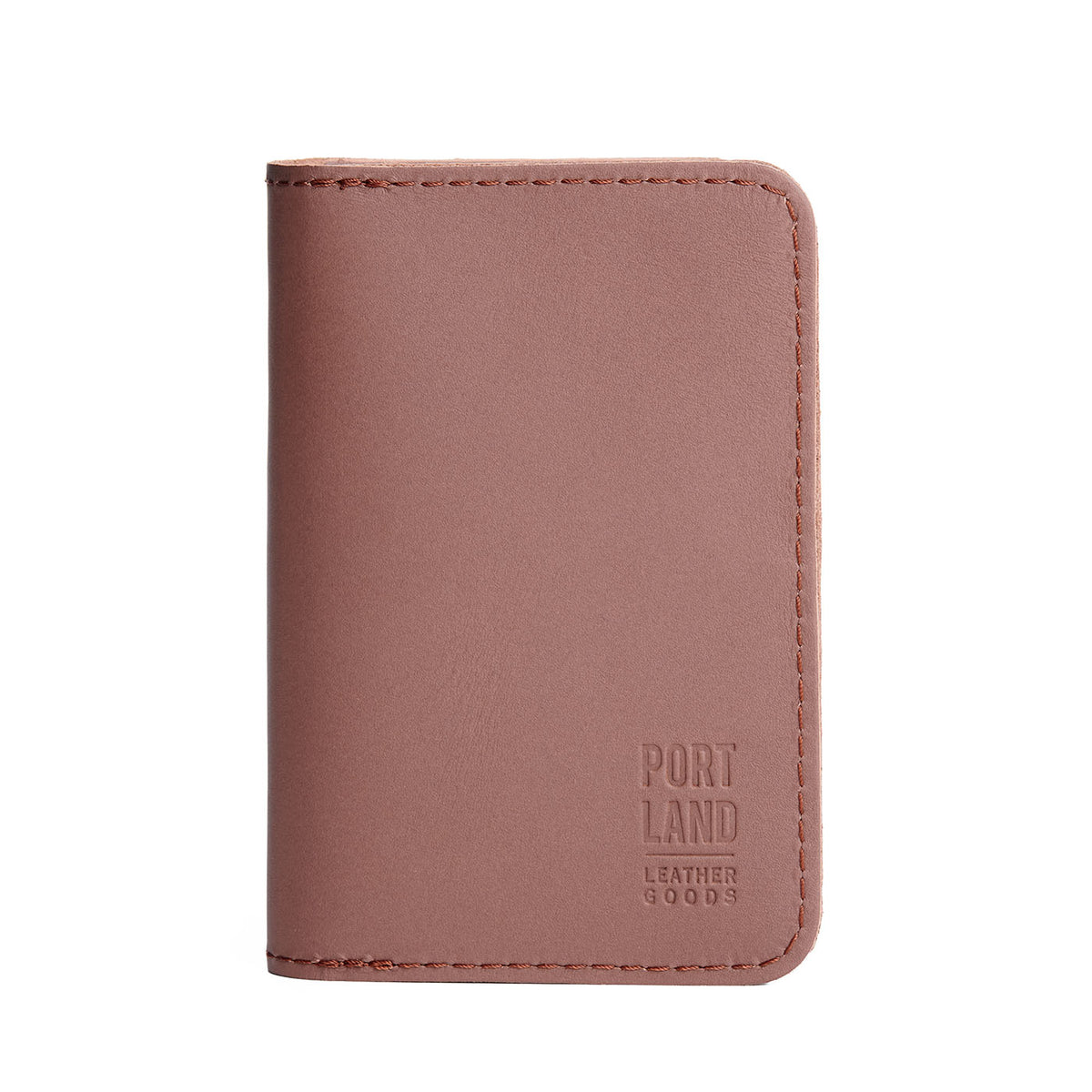 'Almost Perfect' Leather Modern Passport Holder - Sunkissed
