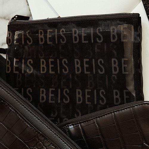 The Mesh Pouch Trio in Black - Image 6