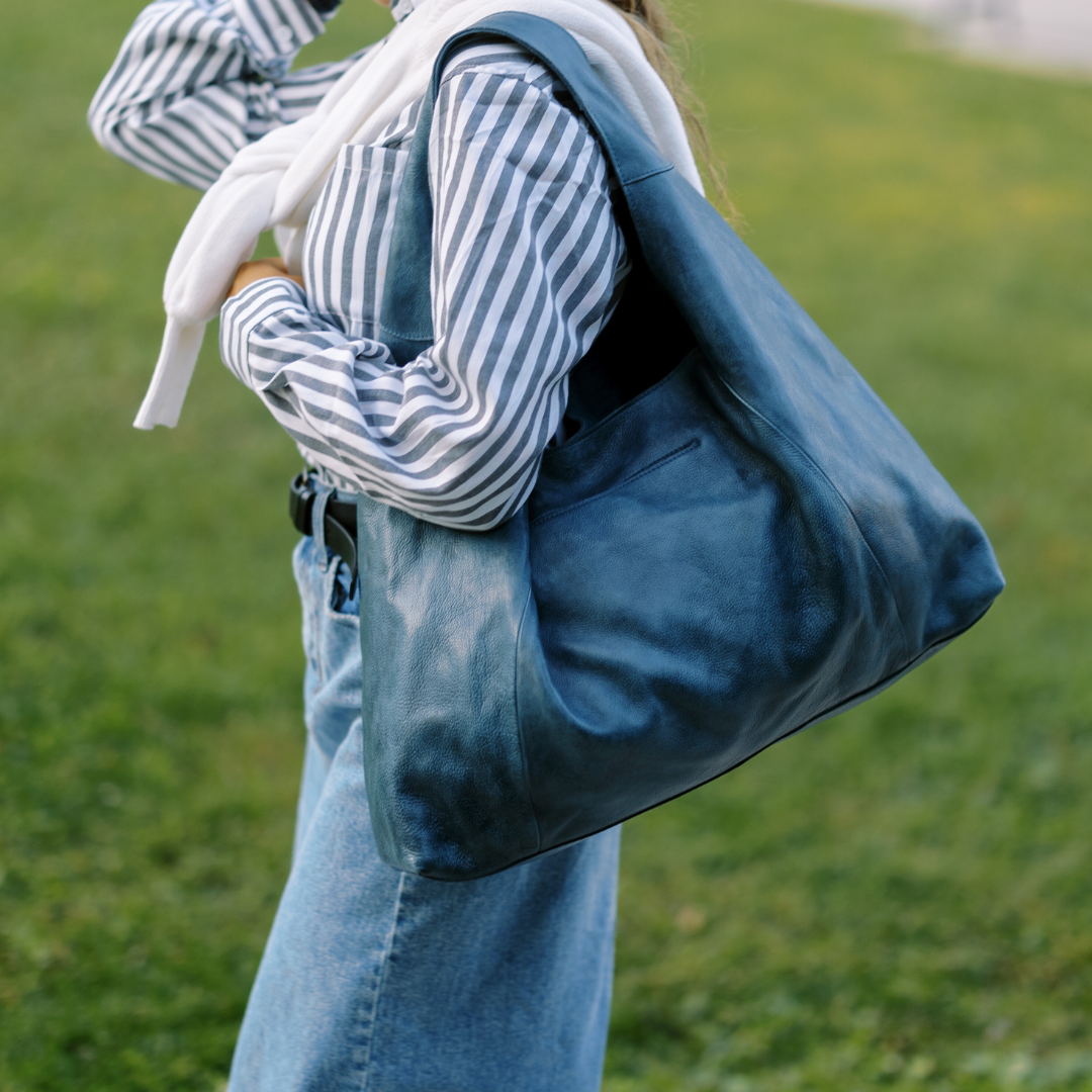 Lindsey Leather Tote Bag - Image 11
