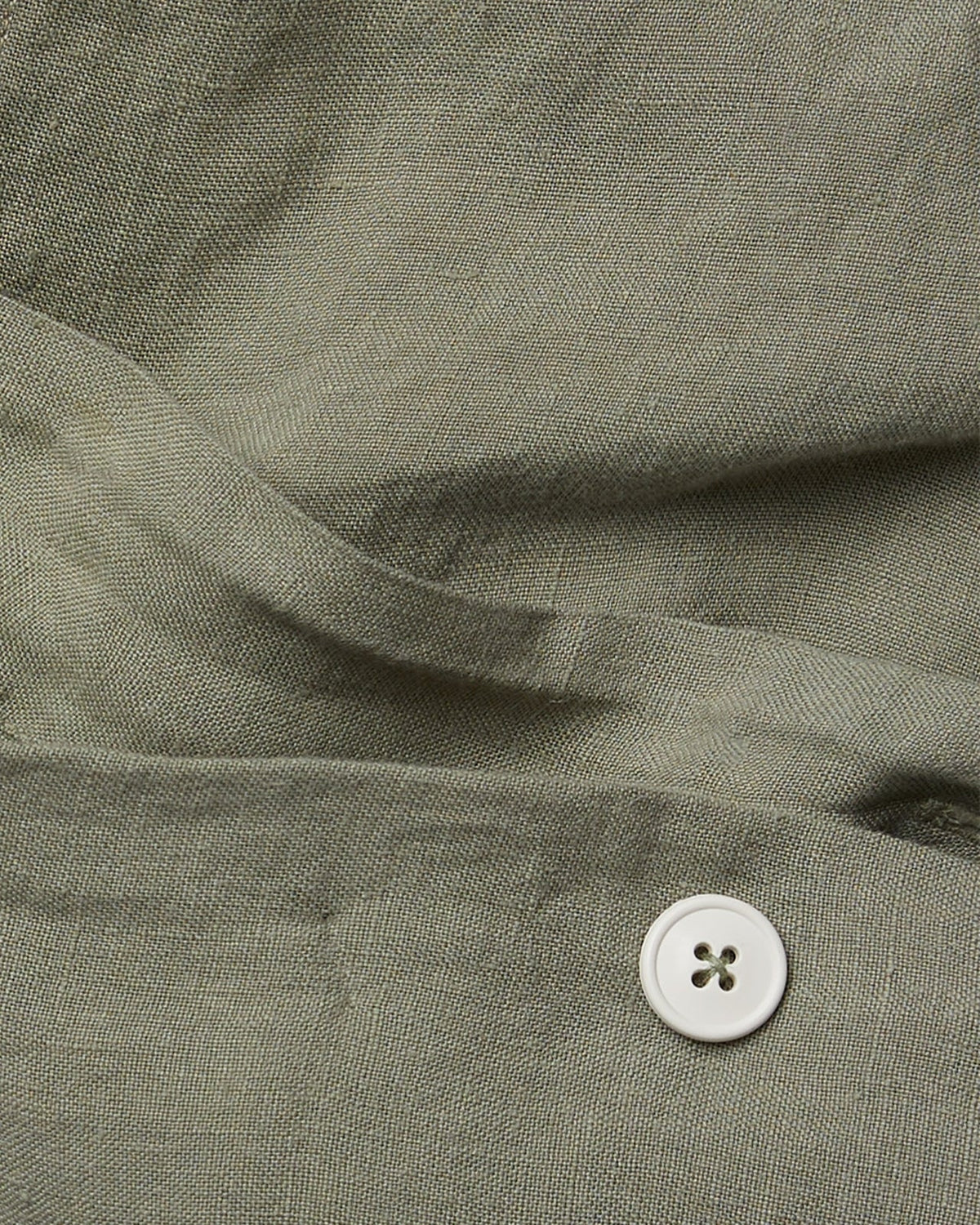 Linen Duvet Cover (Moss) - Image 3