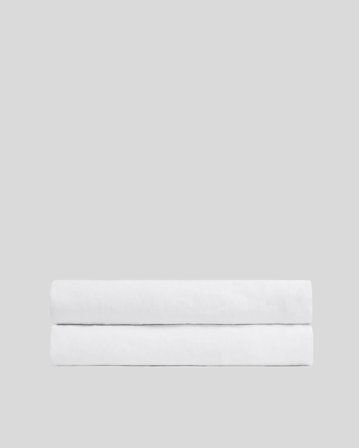 Linen Fitted Sheet (White)