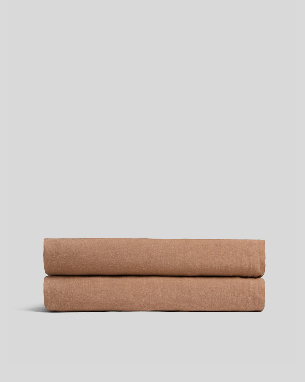 Linen Fitted Sheet (Adobe)