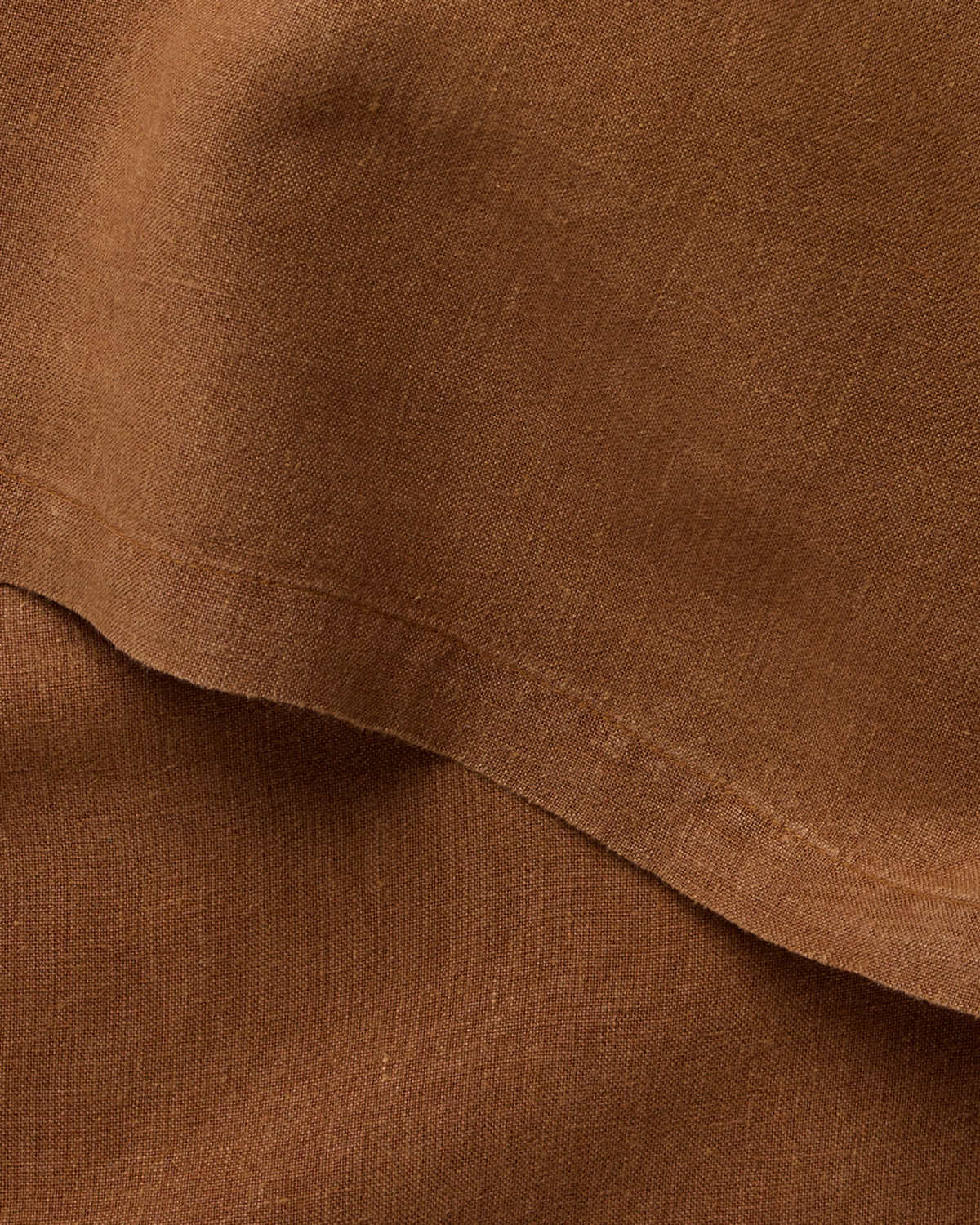 Linen Euro Sham (Tobacco) - Image 3