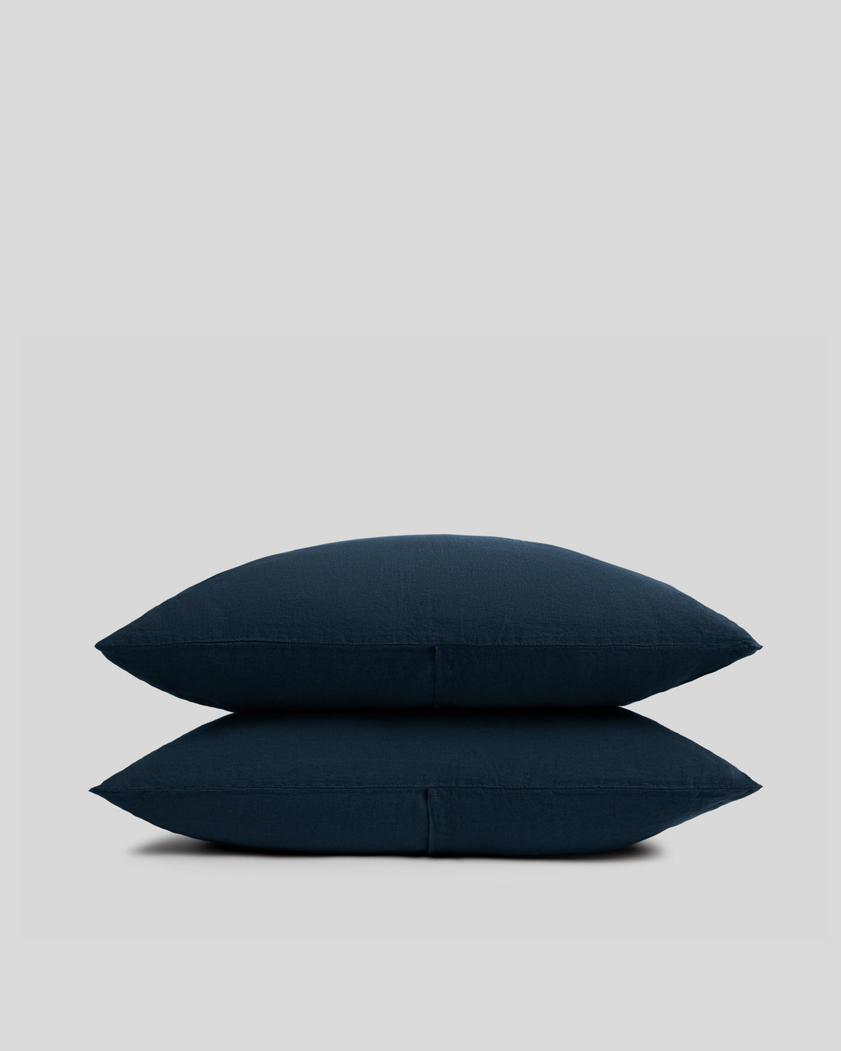 Linen Pillowcase Set (Ink)