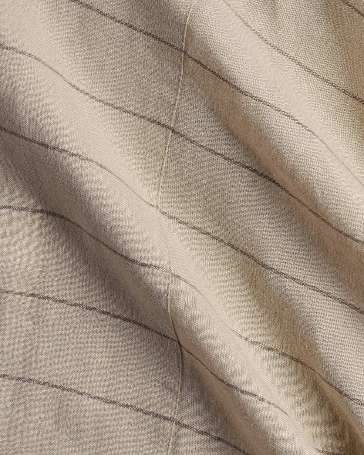 Linen Sheet Set - Bone Stripe F/Q - Image 3