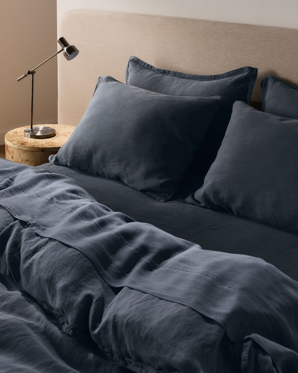 Linen Tencel Top Sheet (Dusk) - Image 2