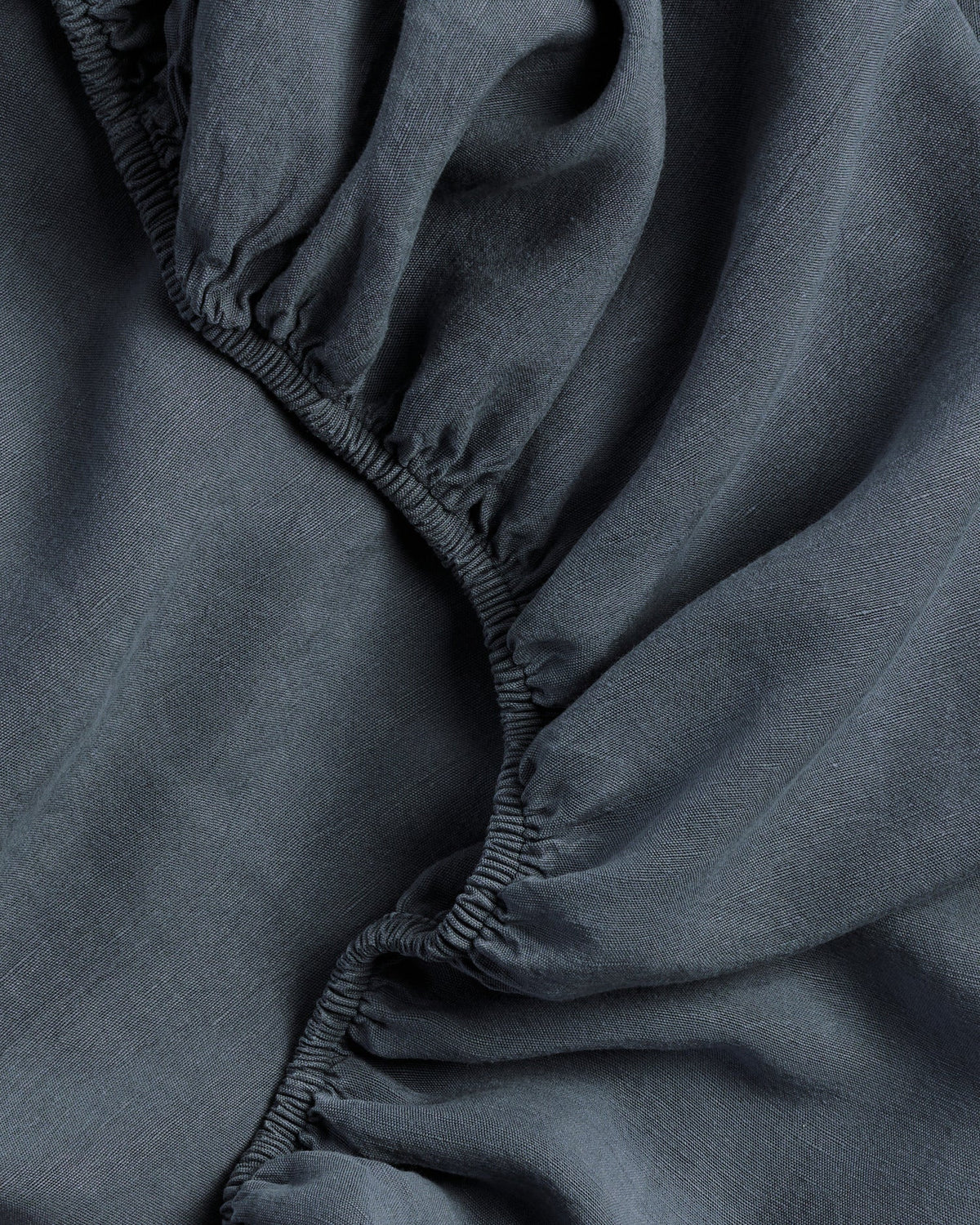 Linen Tencel Fitted Sheet (Dusk) - Image 3