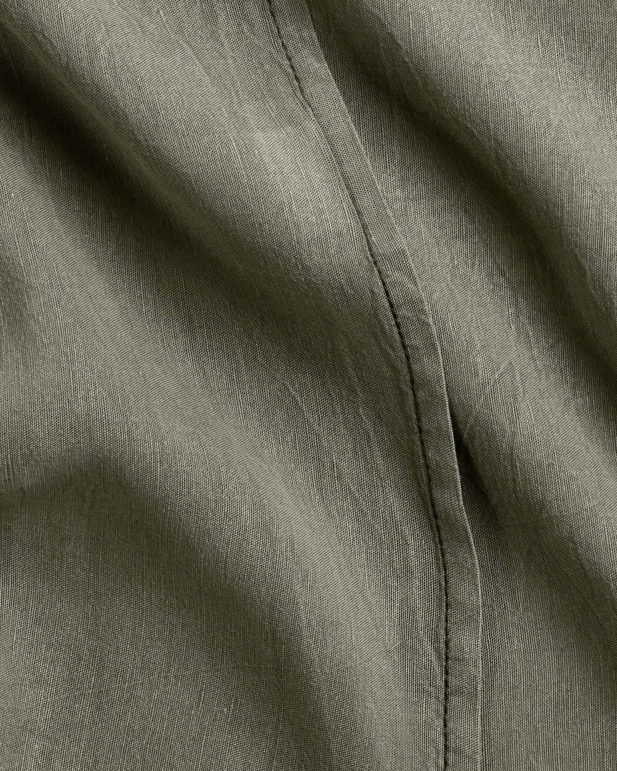 Linen Tencel Euro Sham - FINAL SALE (Moss) - Image 3