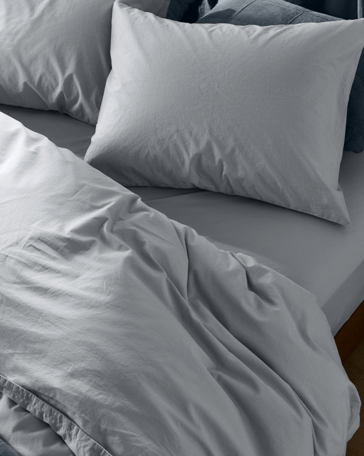 Percale Pillowcase Set (Sky) - Image 2