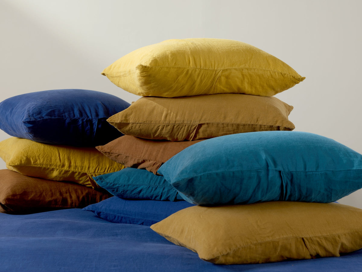 Linen Pillowcase Set (Tobacco) - Image 5