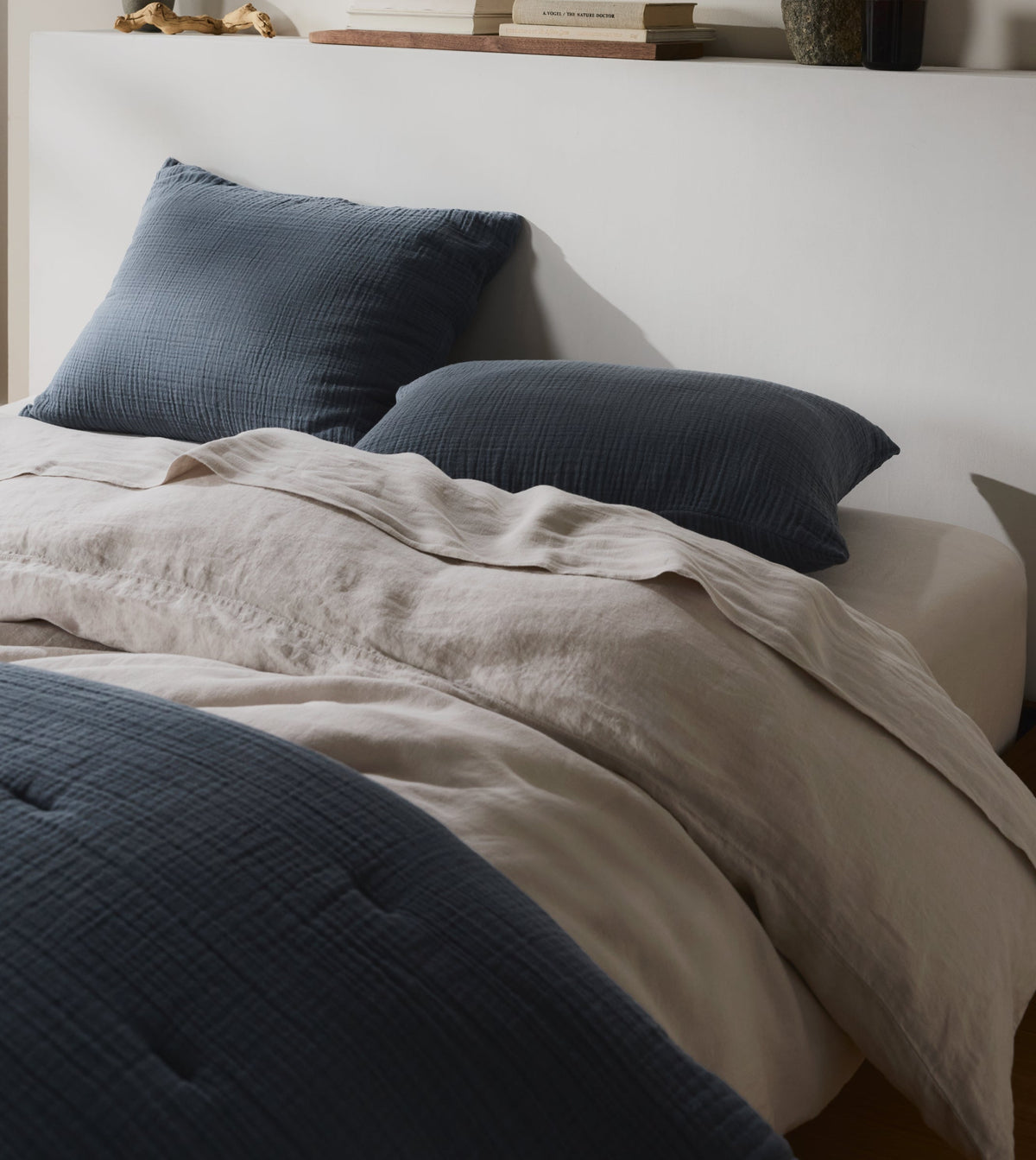Organic Cloud Cotton Sham Set (Dusk) - Image 2