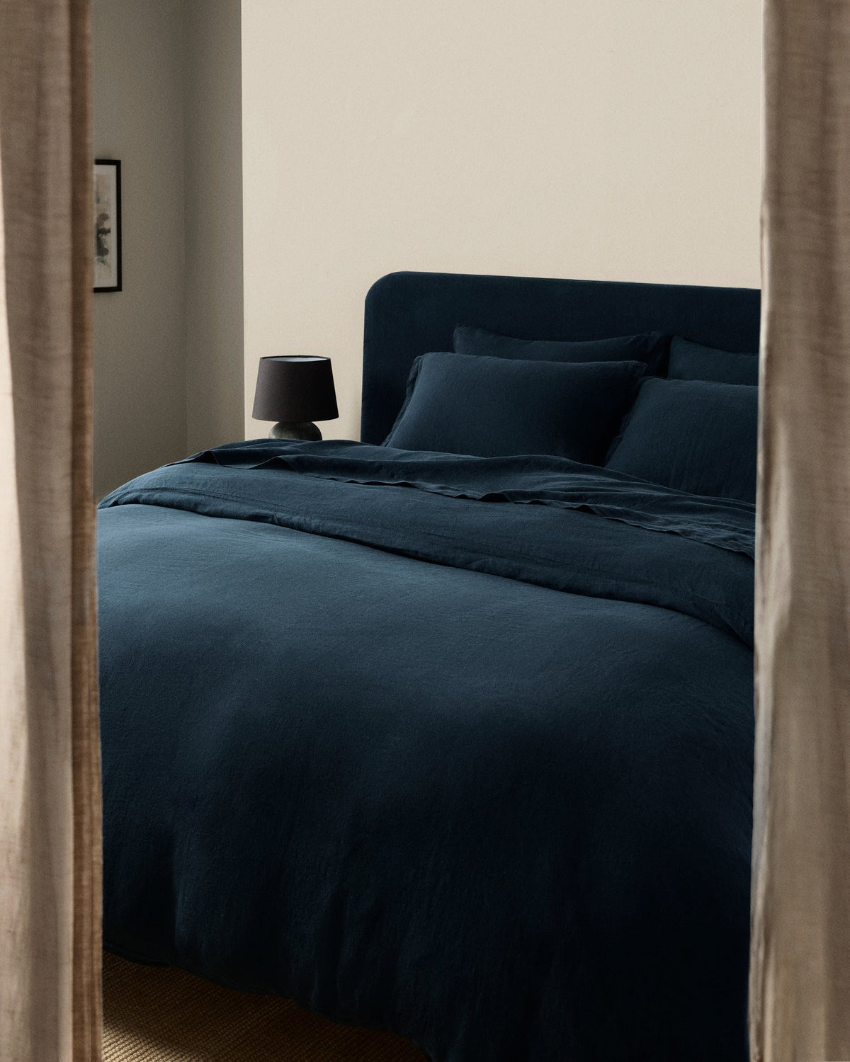 Linen Sheet Set - Ink F/Q - Image 4