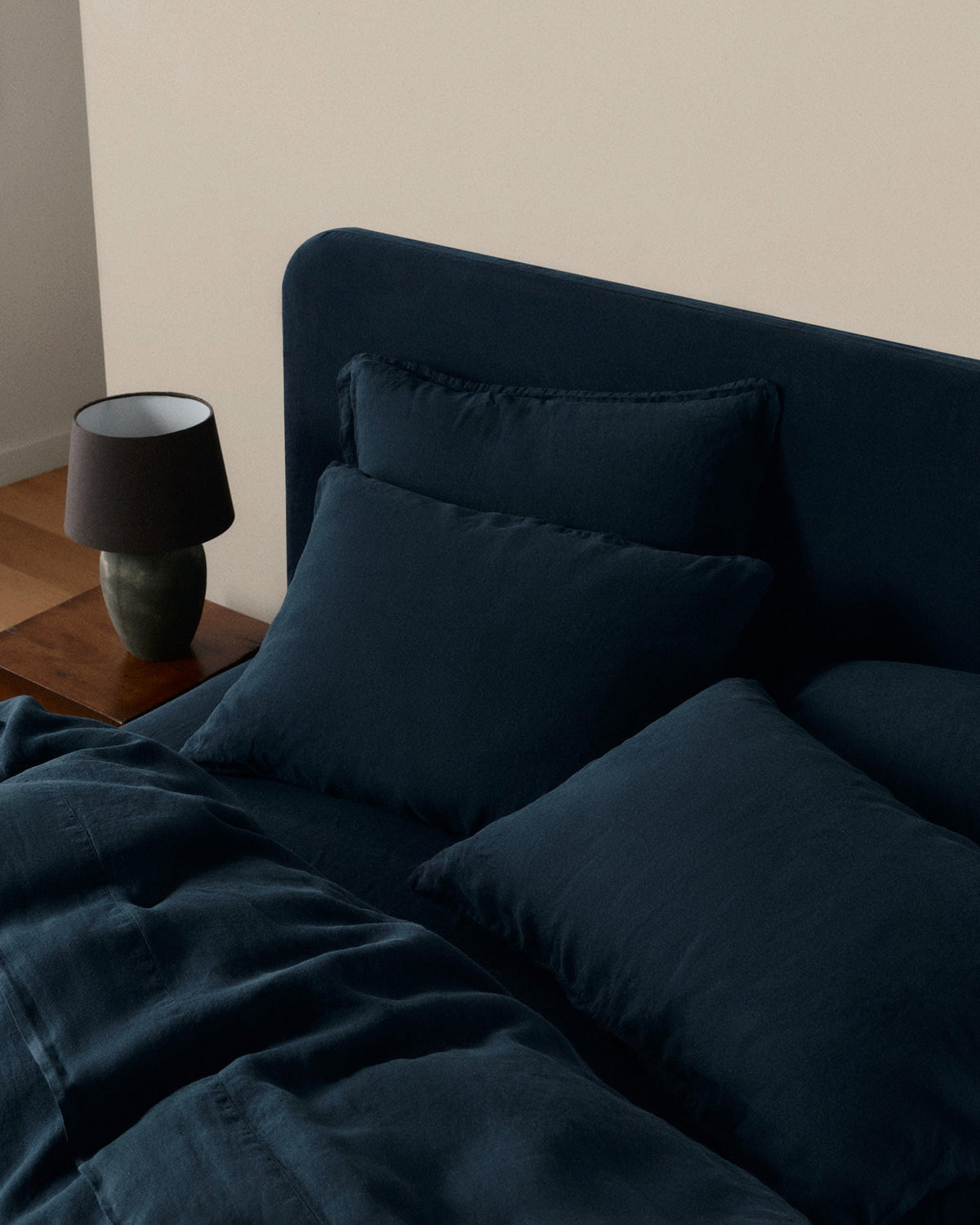 Linen Sheet Set - Ink F/Q - Image 2