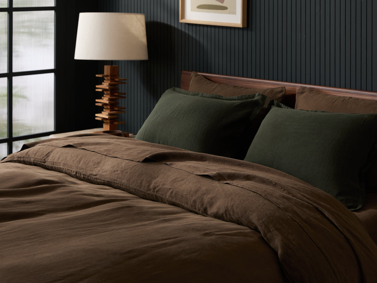 Linen Duvet Cover (Java) - Image 5