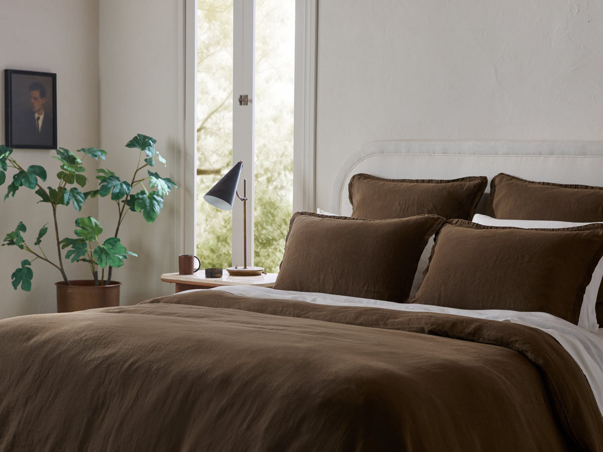 Linen Sham Set (Java) - Image 2
