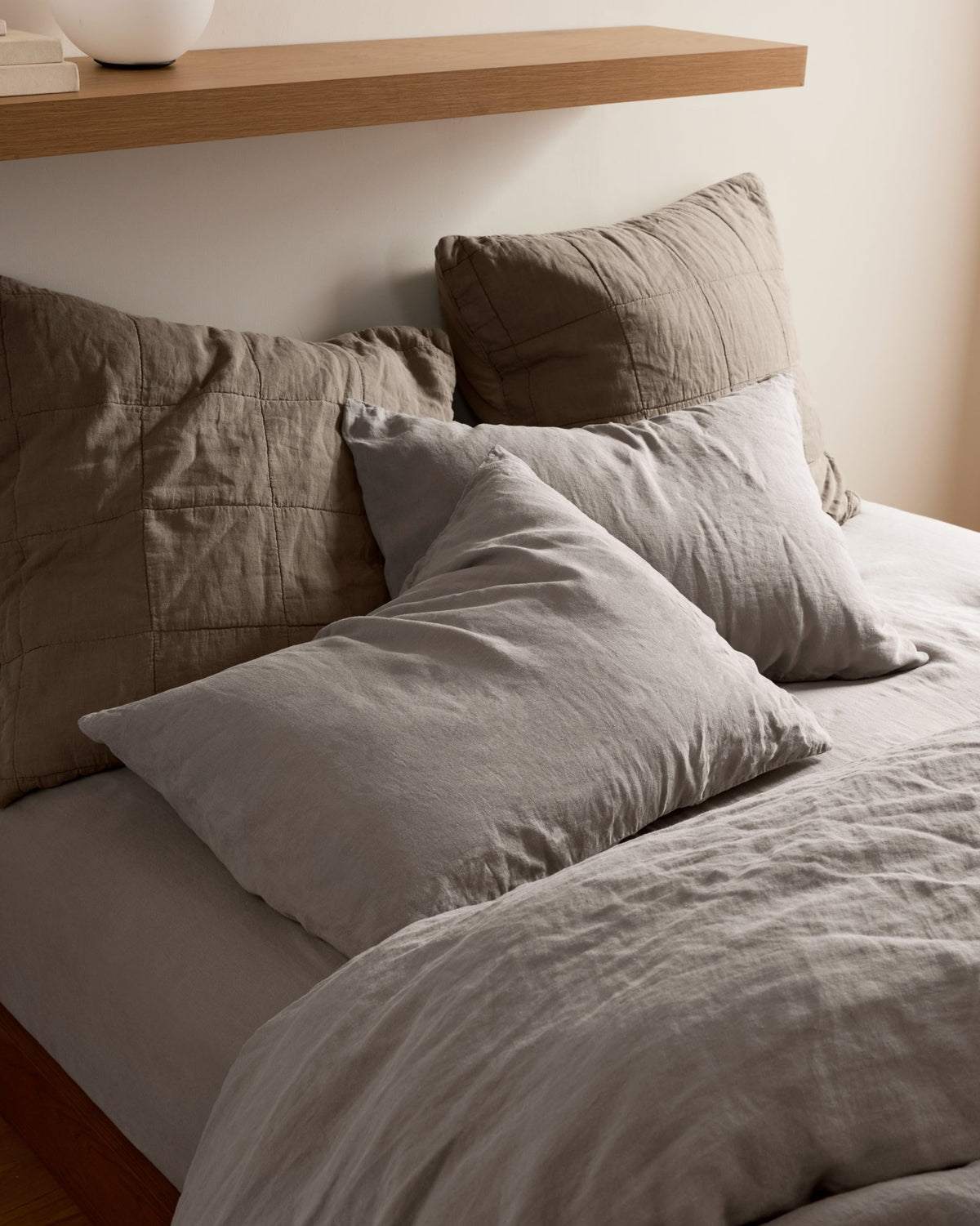 Linen Venice Set - Pebble K/CK - Image 4