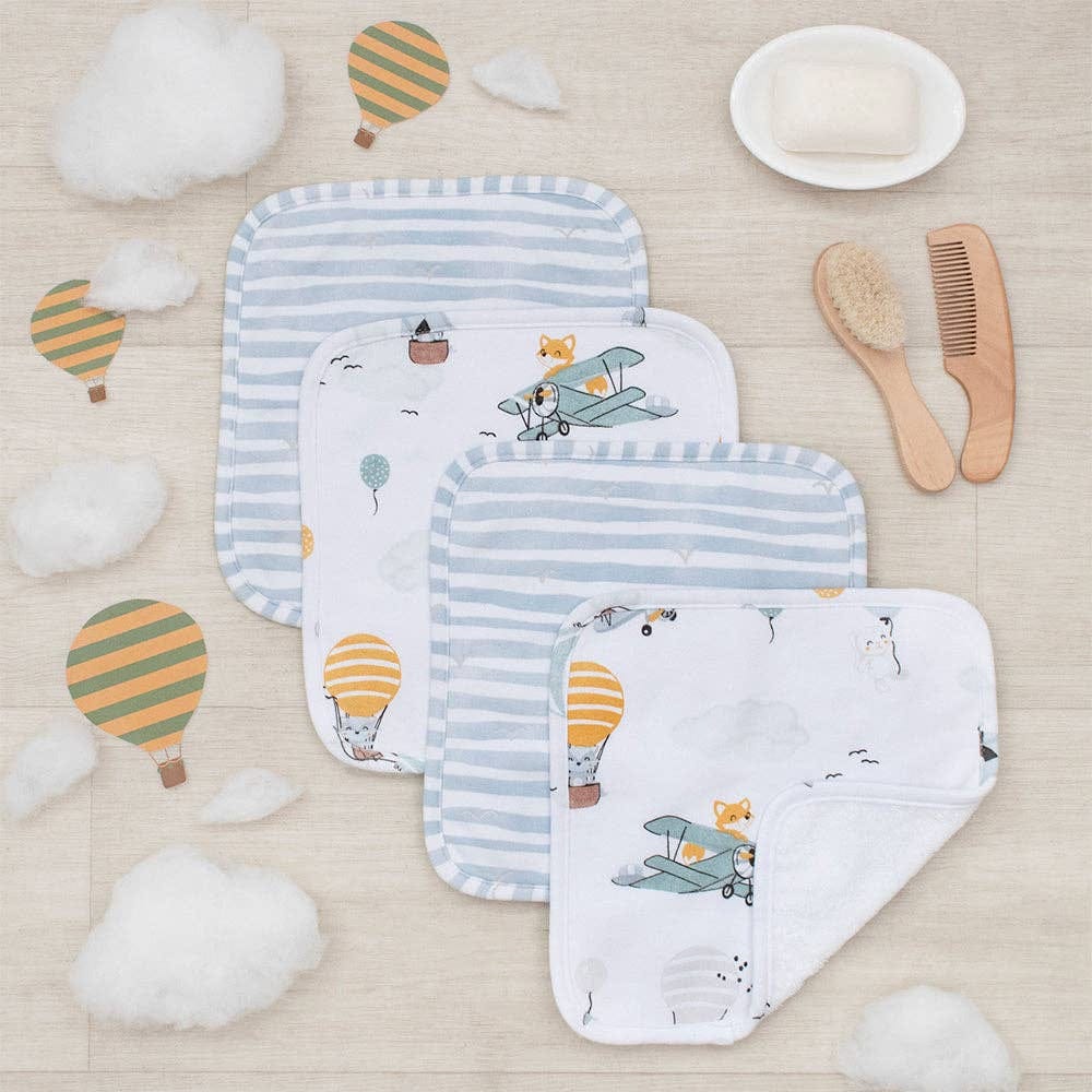 Living Textiles 5pc Bath Gift Set - Up And Up Away - Image 2