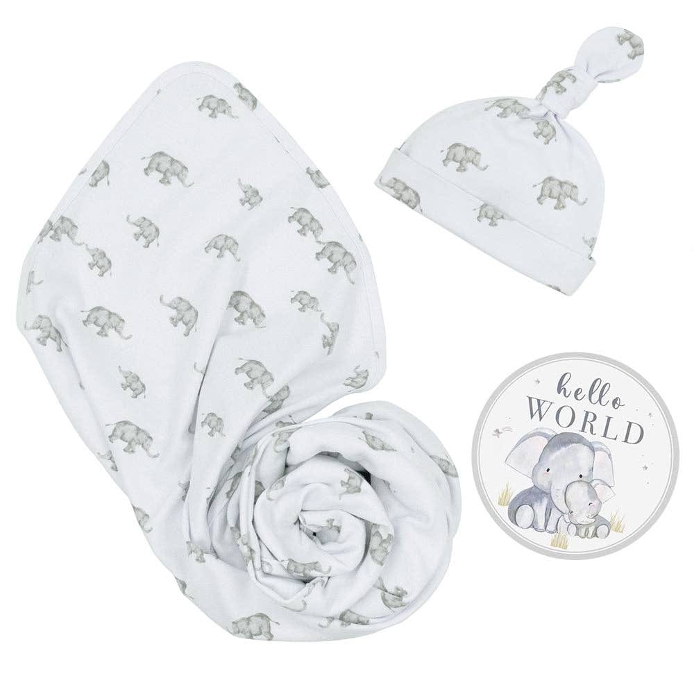Living Textiles Hello World Gift Set - Elephant Heritage - Image 5